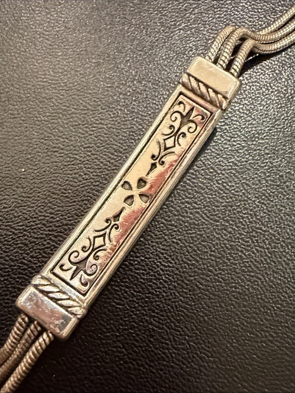 Brighton Multicolor Tile Inlay Silver Bracelet - Women Jewelry